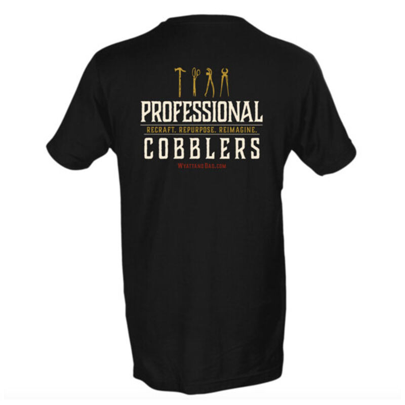 Wyatt & Dad Simple T-Shirt (Front & Back Logo) Thumbnail